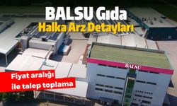 Balsu Gıda Halka Arz Detayları