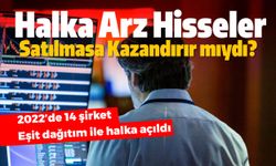 Halka Arz Hisseler Satılmasa Bugün Ne Kadar Kazandırırdı