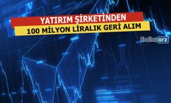 100 Milyon Lira Geri Alım Kararı Açıklandı