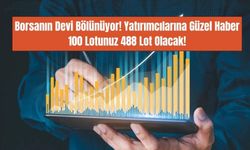 O hissenin yatırımcıları dikkat: 100 lotunuz 488 lot olacak