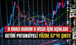 9 Aracı Kurum O Hisse İçin Hedef Fiyatını Açıkladı! Getiri Potansiyeli Yüzde 57'ye Çıktı