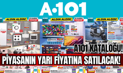 Piyasanın Yarı Fiyatına Satılacak! A101 Aktüel Kataloğu