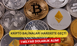 Kripto Balinaları Harekete Geçti! Bu Coinlerde 1 Milyar Dolarlık Alım Yapıldı