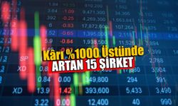 Karı Yüzde 1000 Üzerinde Artan 15 Şirket