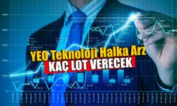 YEO Teknoloji Halka Arz Kaç Lot Verecek