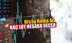 Orçay Halka Arz Hesaba Kaç Lot Düşer