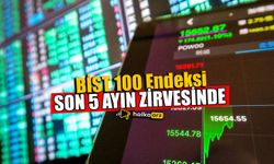 Endeks Son 5 Ayın Zirvesinde