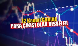 12 Kasım Günlük Para Çıkışı Olan Hisseler