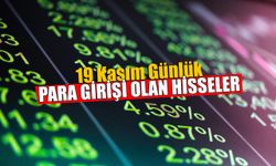 19 Kasım Günlük Para Girişi Olan Hisseler