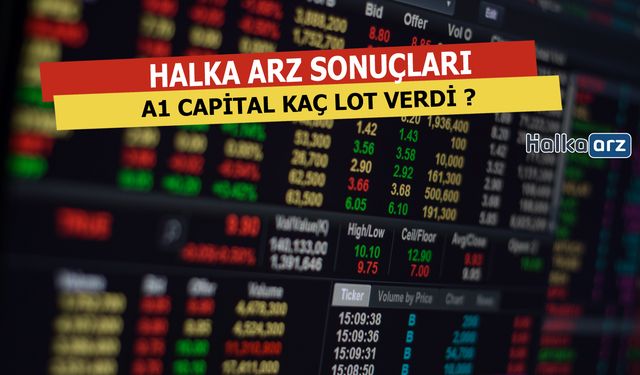 A1 Capital Yatırım (A1Cap) Halka Arz Sonuçları Açıklandı