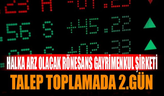 RGYAS Halka Arzı Yatırımcısından Talep Topluyor! RGYAS Halka Arzına Dair Detaylar