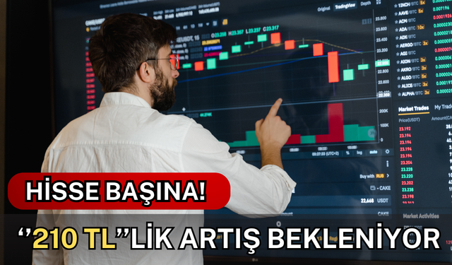 Hisse Başına ''210'' TL'lik Artış Bekleniyor!